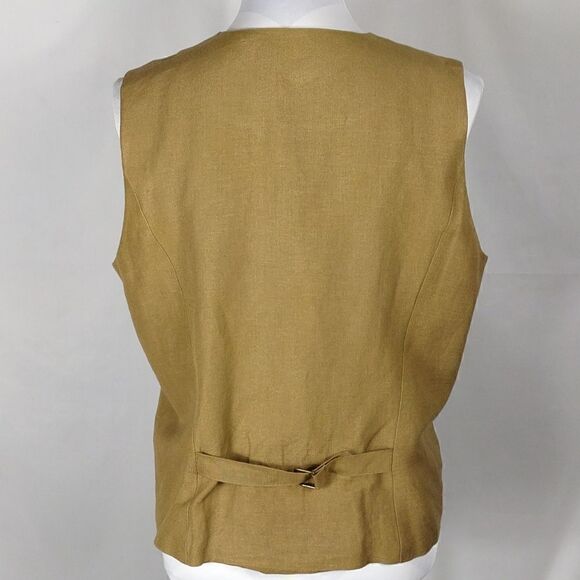 Bushwacker Linen Embroidered Woman's Vest - Picture 4 of 7